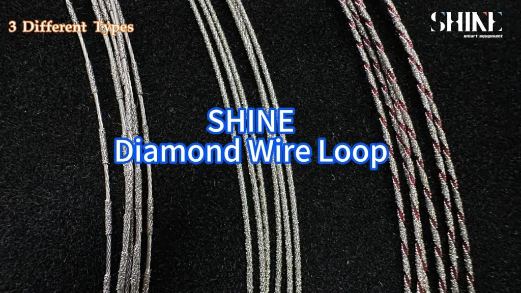 segment coated diamond cutting wire saw