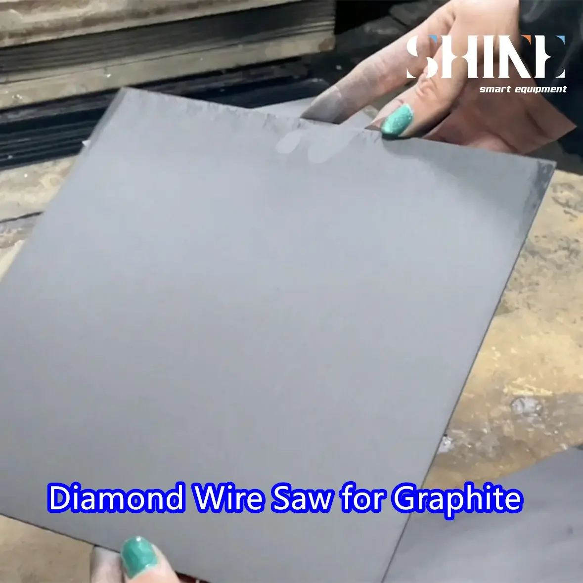 Graphite Cutting WIre Saw Machine,Big Size Diamond Wire Saw Cut Machine