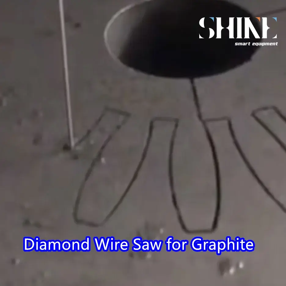 Graphite diamond wire saw,Graphite Cutting WIre Saw Machine