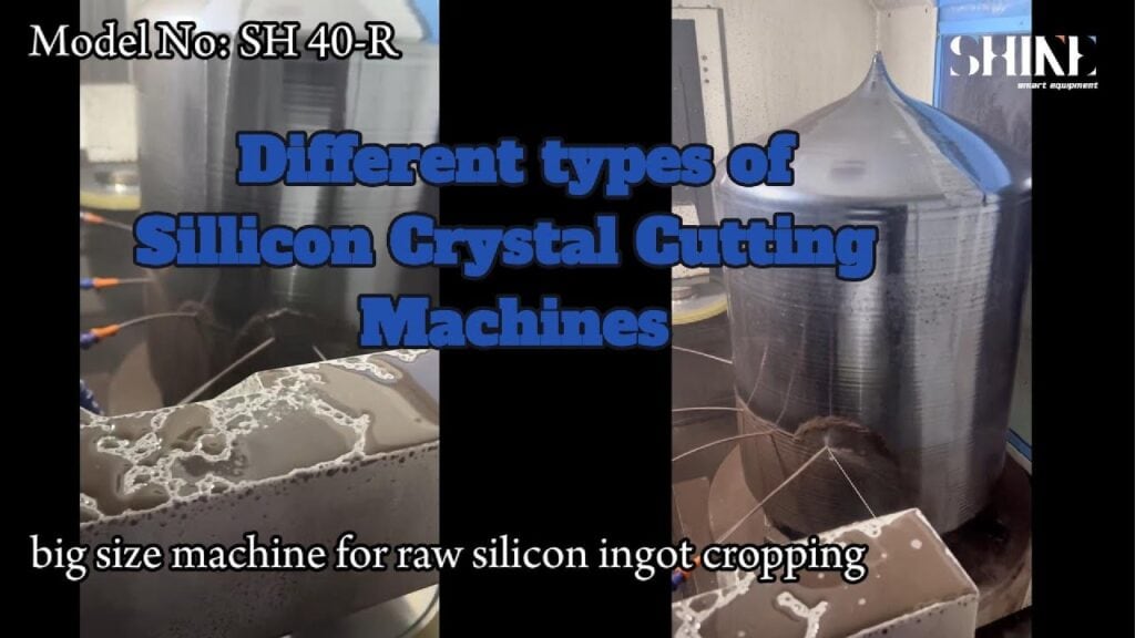 différents types de lingots de silicium